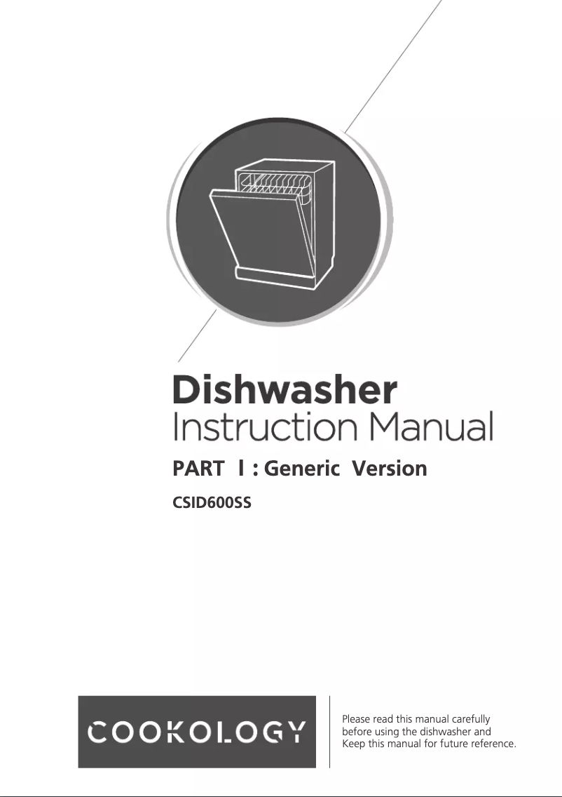 Página 1 del manual Manual de usuario Cookology CSID601SS