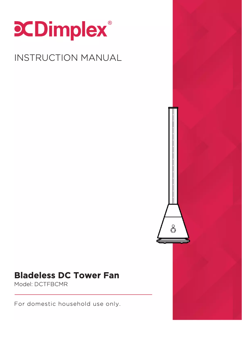 Página 1 del manual Manual de usuario Dimplex DCTFBCMR