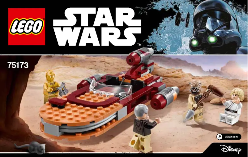 Página 1 del manual Manual de usuario Lego Star Wars 75173