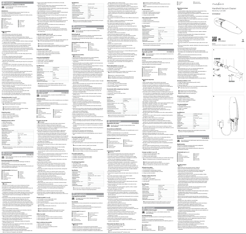 Página 1 del manual Manual de usuario Nedis VCHH4BU40