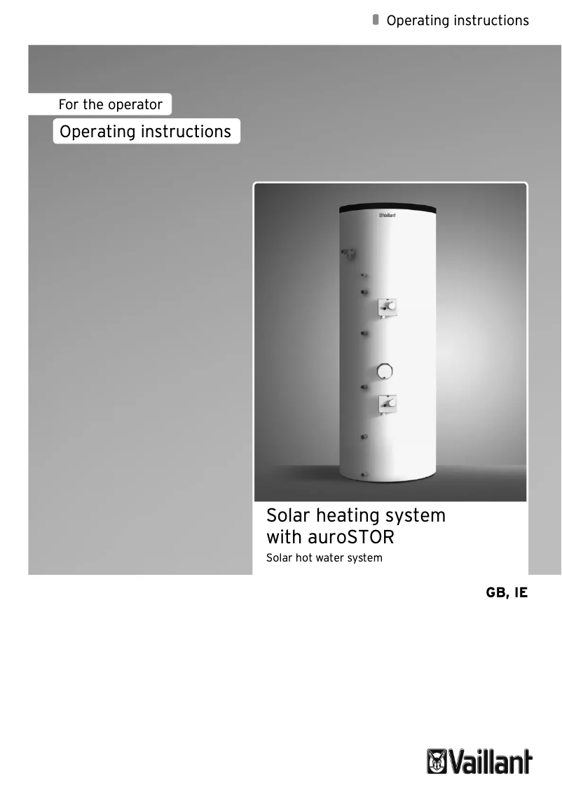 Imagen de la primera página del manual del dispositivo AuroSTOR VIH S GB 310