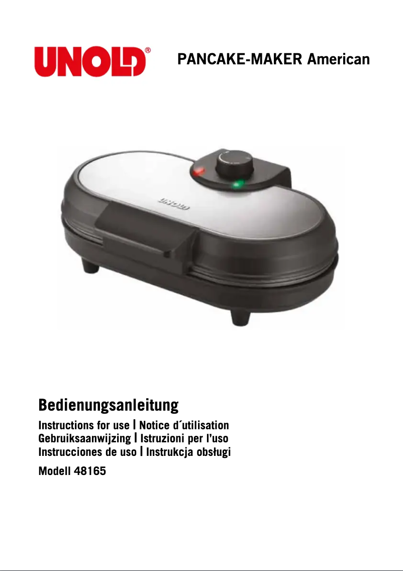 Imagen de la primera página del manual del dispositivo 48165