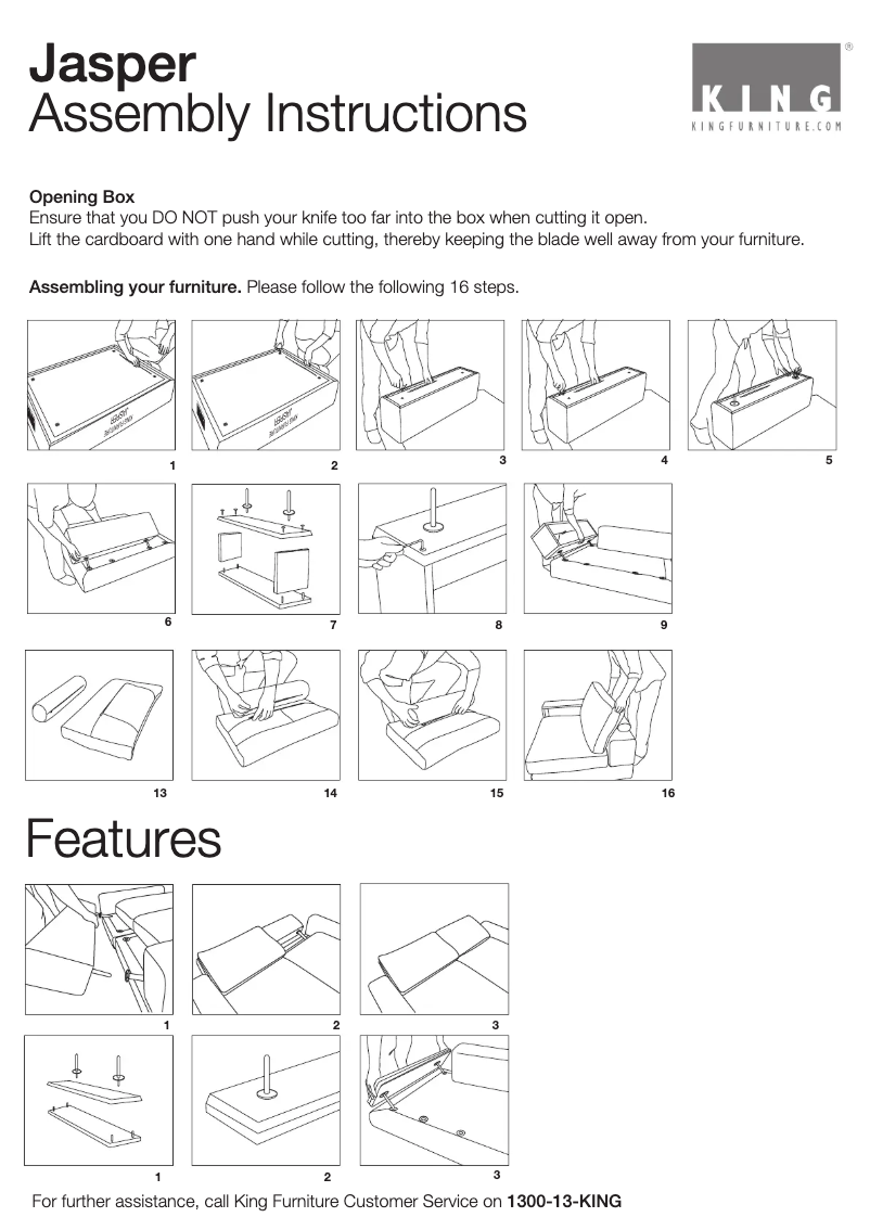 Imagen de la primera página del manual del dispositivo Jasper