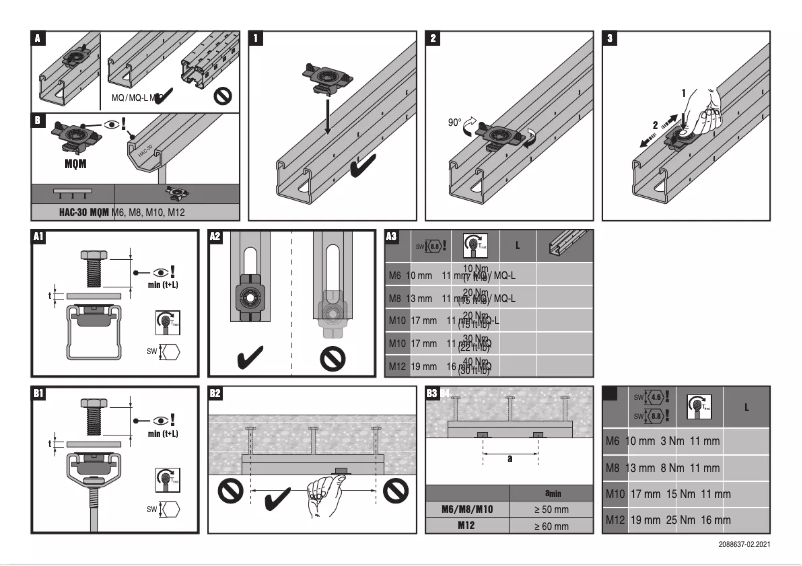 Imagen de la primera página del manual del dispositivo MQM-R