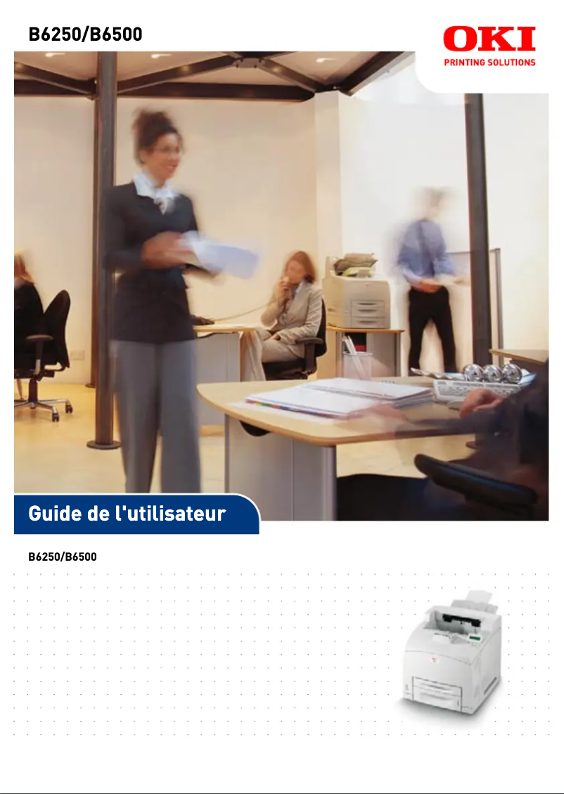 Imagen de la primera página del manual del dispositivo B6500