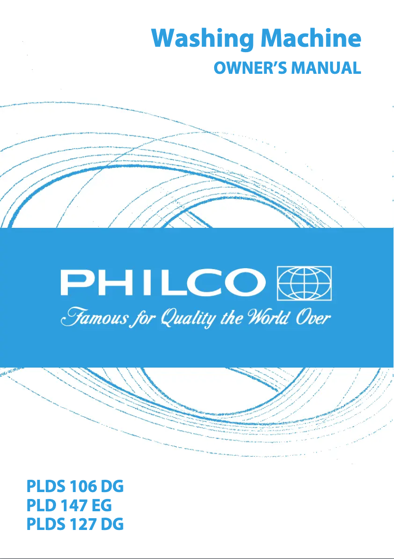 Página 1 del manual Manual de instrucciones Philco PLDS 106 DG