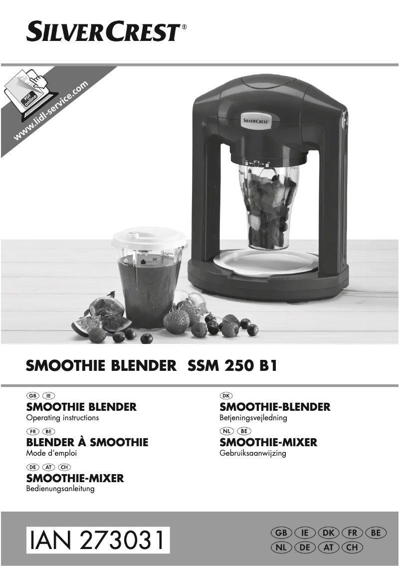 Imagen de la primera página del manual del dispositivo SSME 250 A2