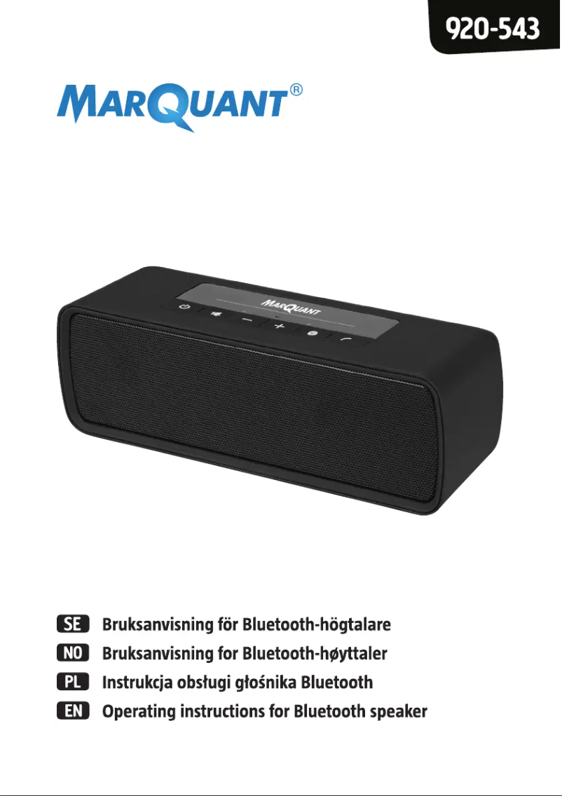 Imagen de la primera página del manual del dispositivo 920-543