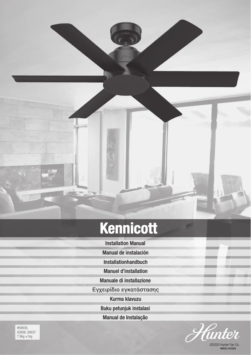 Imagen de la primera página del manual del dispositivo Kennicott