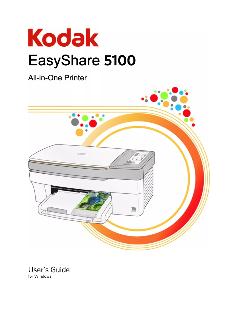 Imagen de la primera página del manual del dispositivo EasyShare 5500