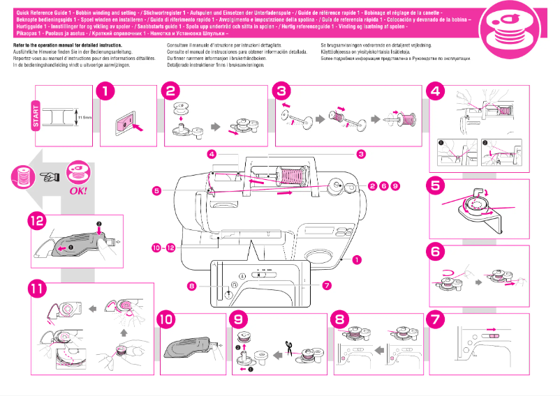 Imagen de la primera página del manual del dispositivo ML-750