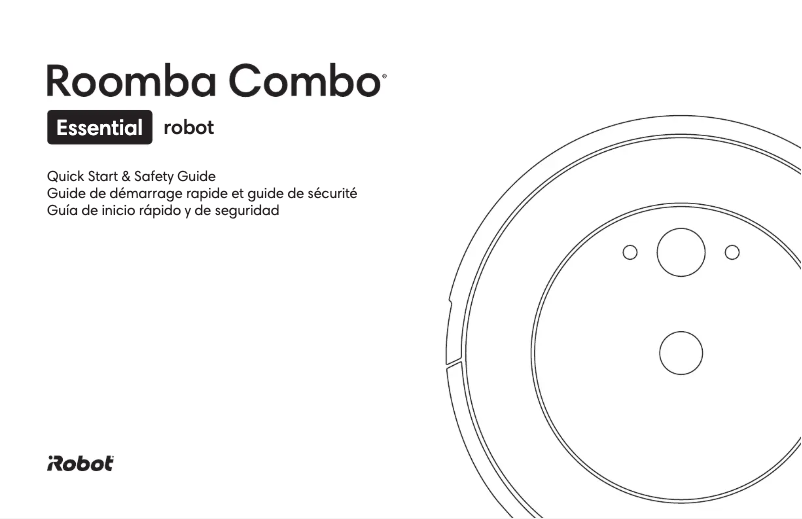 Página 1 del manual Guía de inicio rápido iRobot Roomba Combo