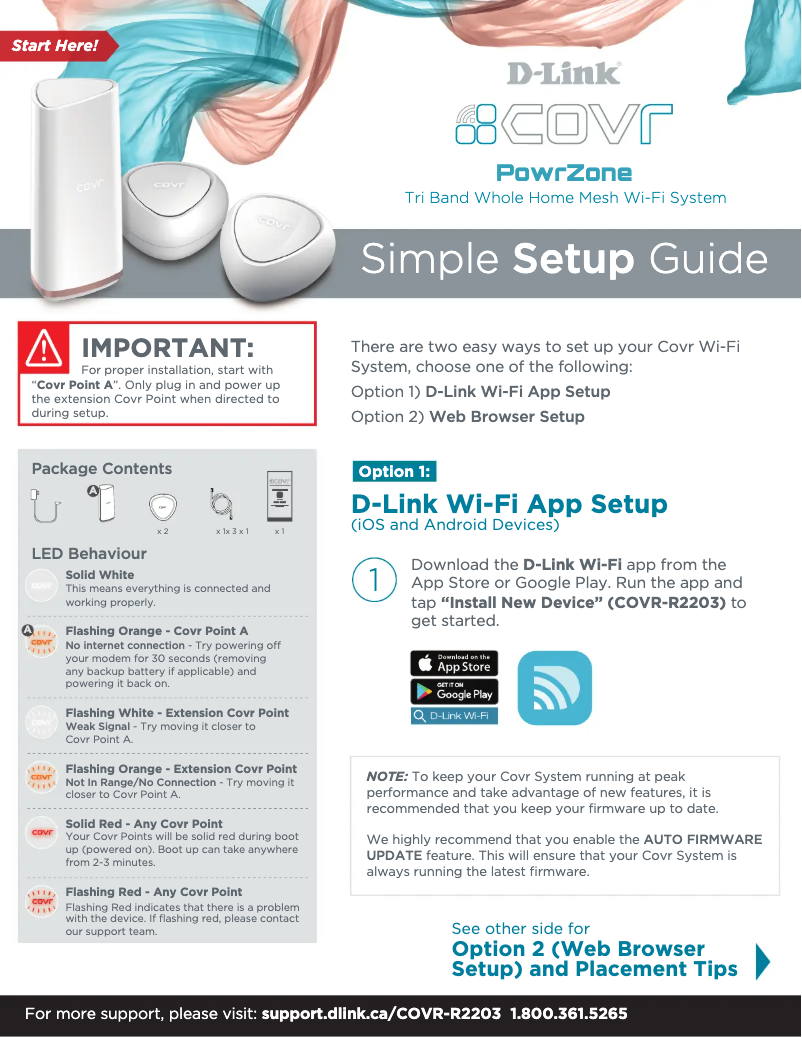 Página nº 1 - Manual de usuario D-Link COVR-R2203