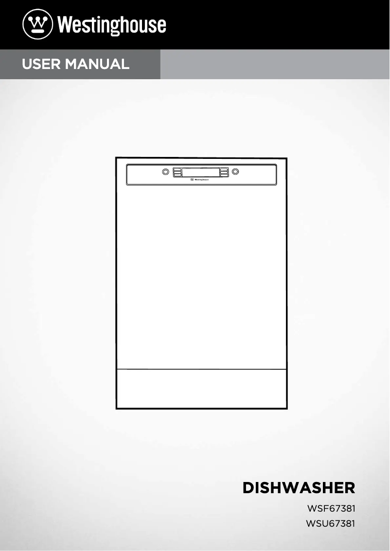 Imagen de la primera página del manual del dispositivo WSU67381S