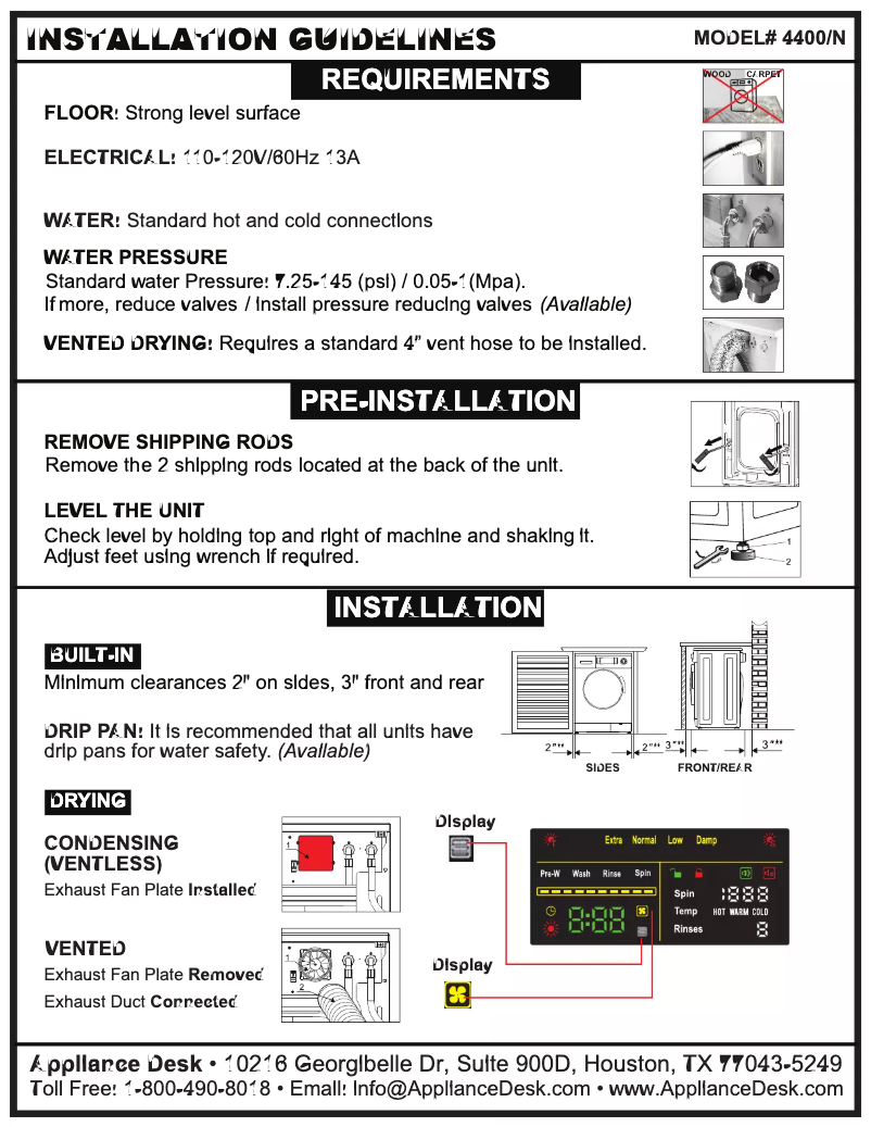 Imagen de la primera página del manual del dispositivo EZ4400NWhite