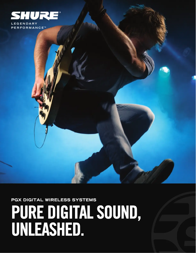 Imagen de la primera página del manual del dispositivo PGX-D