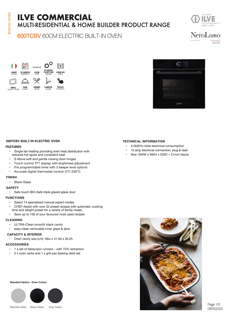 Imagen de la primera página del manual del dispositivo 600TCBV