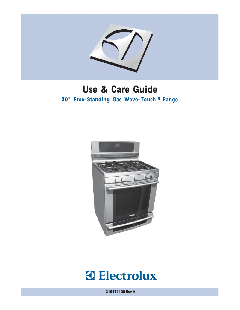 Imagen de la primera página del manual del dispositivo EW30GF65GB