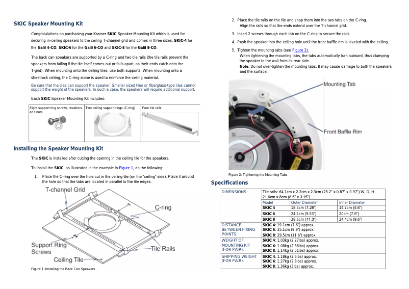 Imagen de la primera página del manual del dispositivo SKIC-6