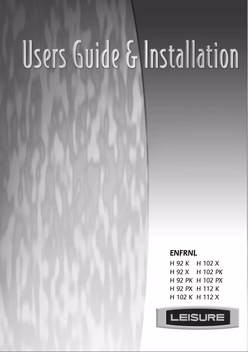 Imagen de la primera página del manual del dispositivo H102PX