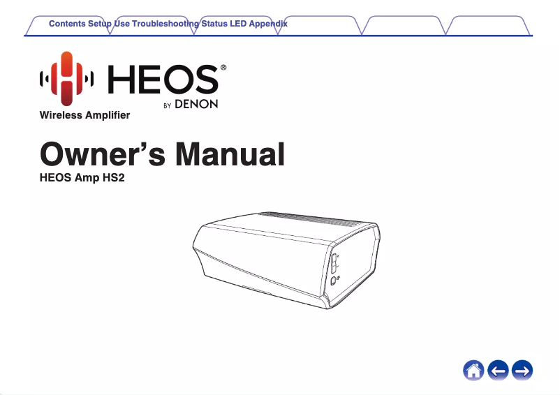 Página nº 1 - Manual de instrucciones Denon HEOS HS2