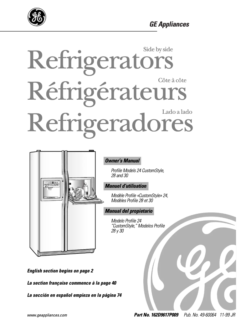 Imagen de la primera página del manual del dispositivo TFX30PBDAA