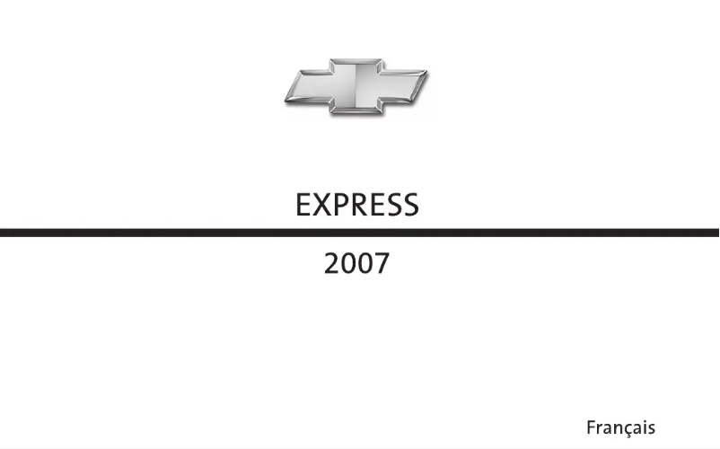Imagen de la primera página del manual del dispositivo Express (2007)