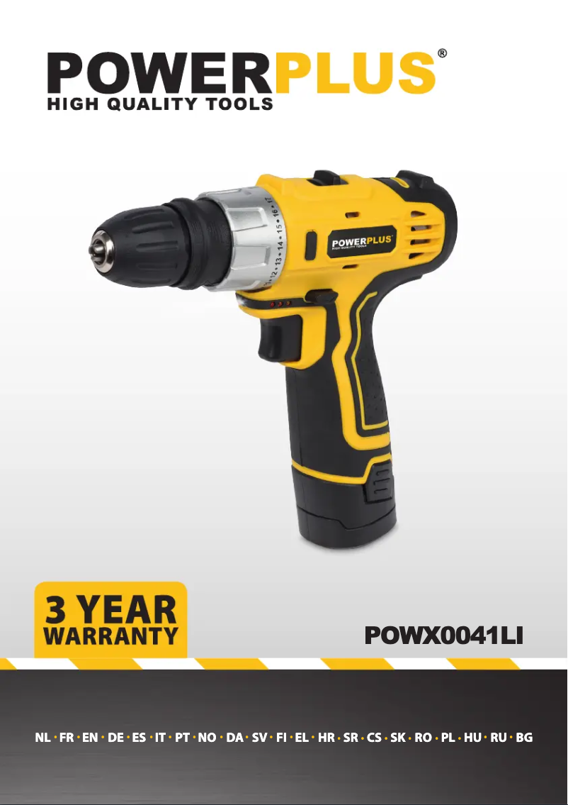 Imagen de la primera página del manual del dispositivo POWX0041LI