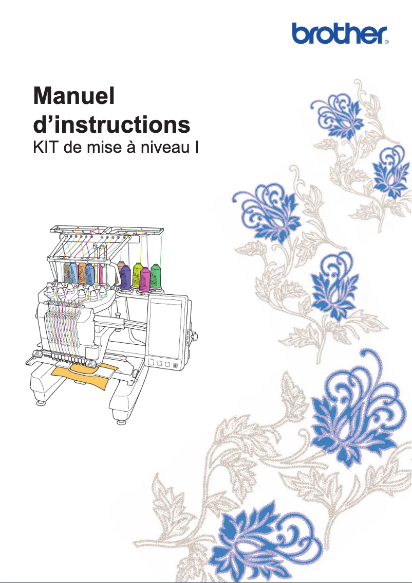 Página 1 del manual Manual de usuario Brother Upgrade KIT 1 - PR1000e