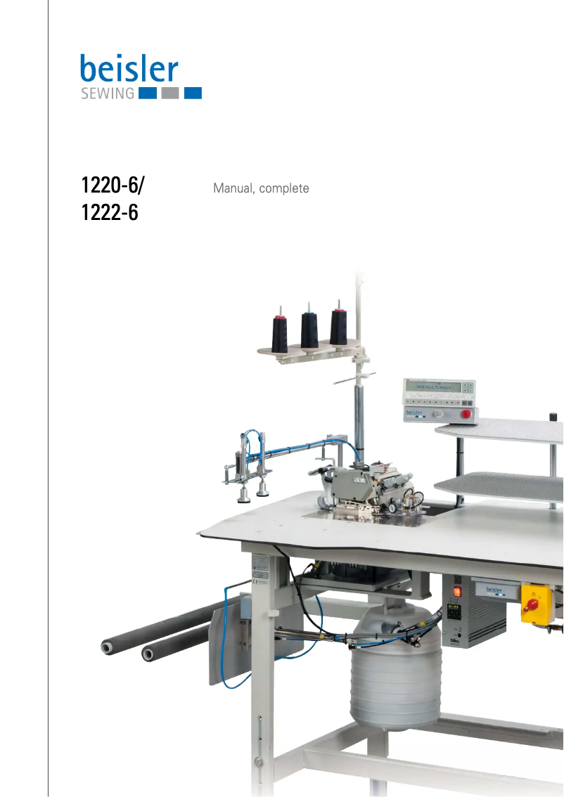 Página 1 del manual Manual de usuario Dürkopp Adler 1222