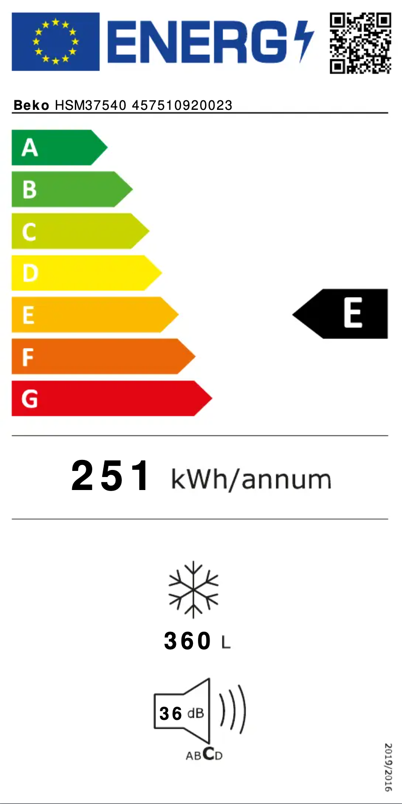 Imagen de la primera página del manual del dispositivo HSM37540