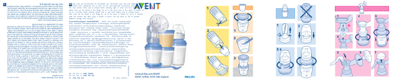 Página 1 del manual Manual de usuario Philips AVENT SCF615