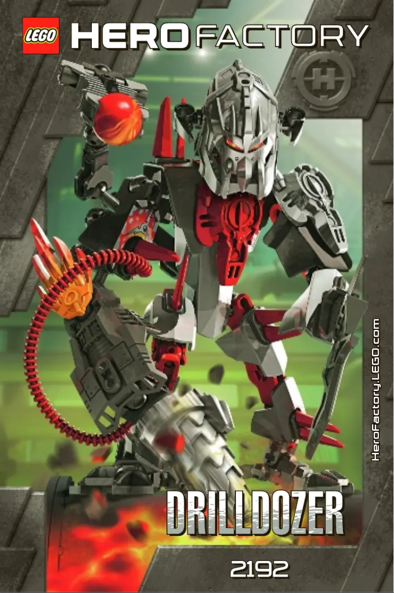 Página 1 del manual Manual de usuario Lego HERO Factory 2192
