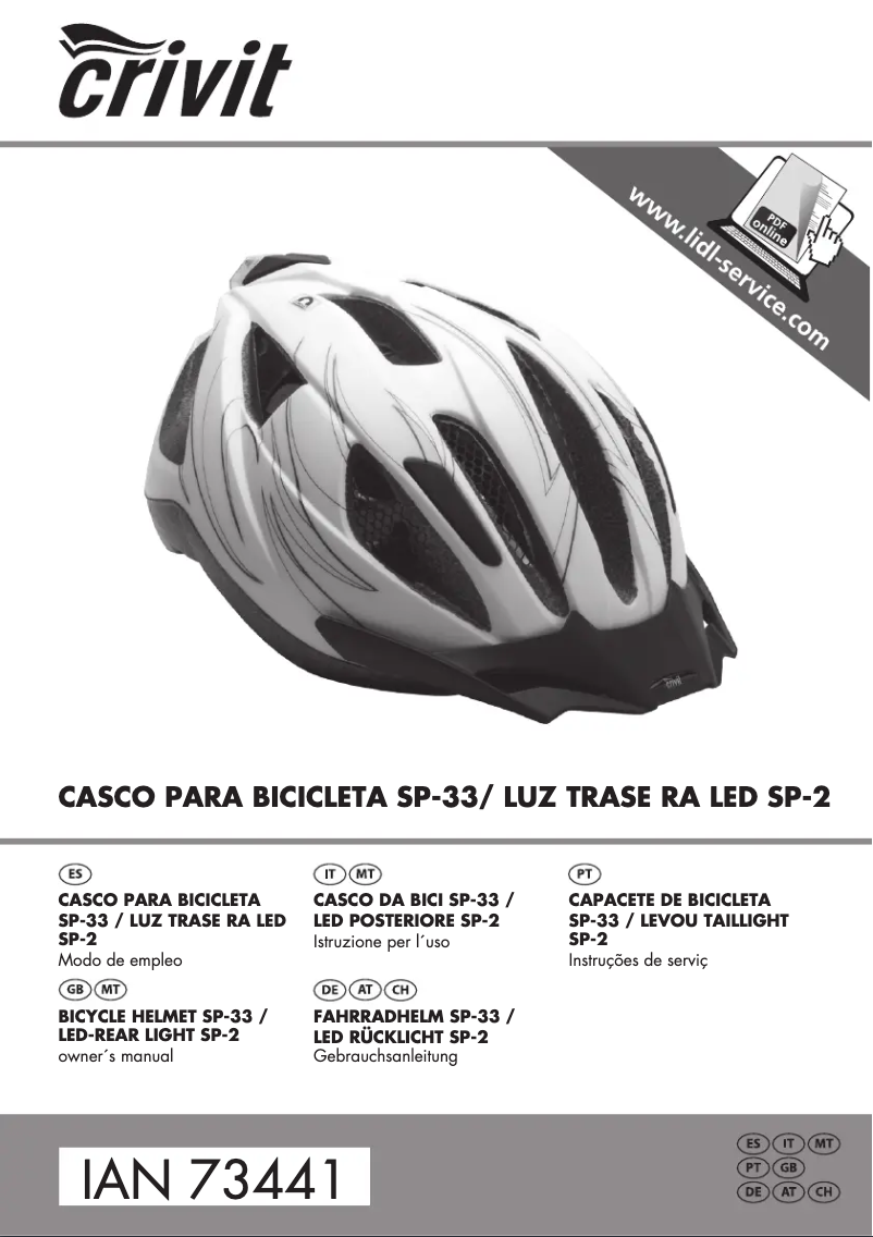 Imagen de la primera página del manual del dispositivo IAN 073441