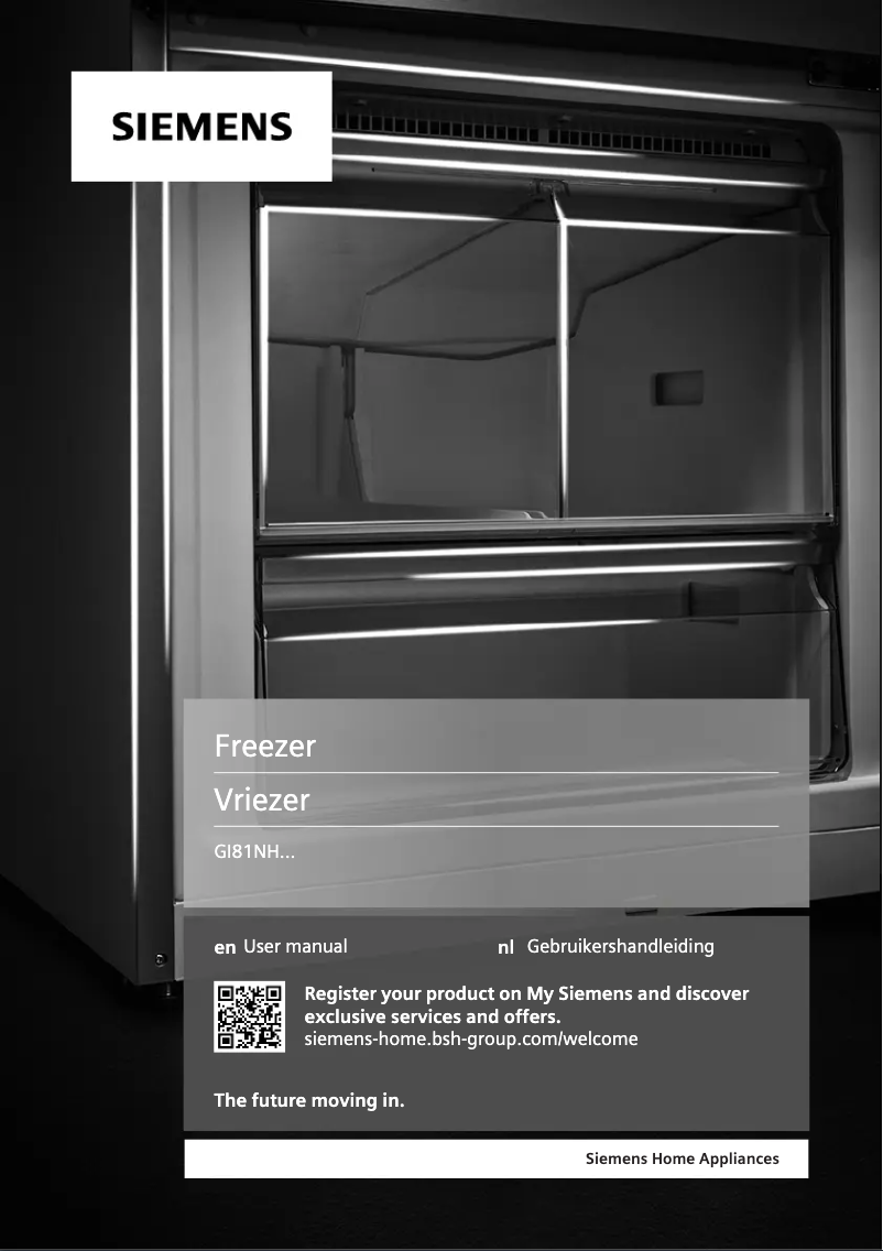 Página 1 del manual Manual de usuario Siemens GI81NHCE0G