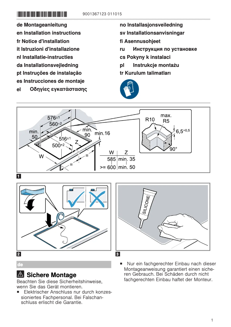 Imagen de la primera página del manual del dispositivo ET601FNP1E