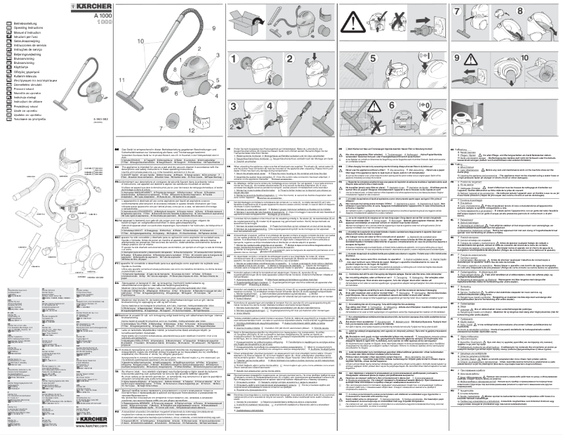 Página 1 del manual Manual de usuario Kärcher A 1000