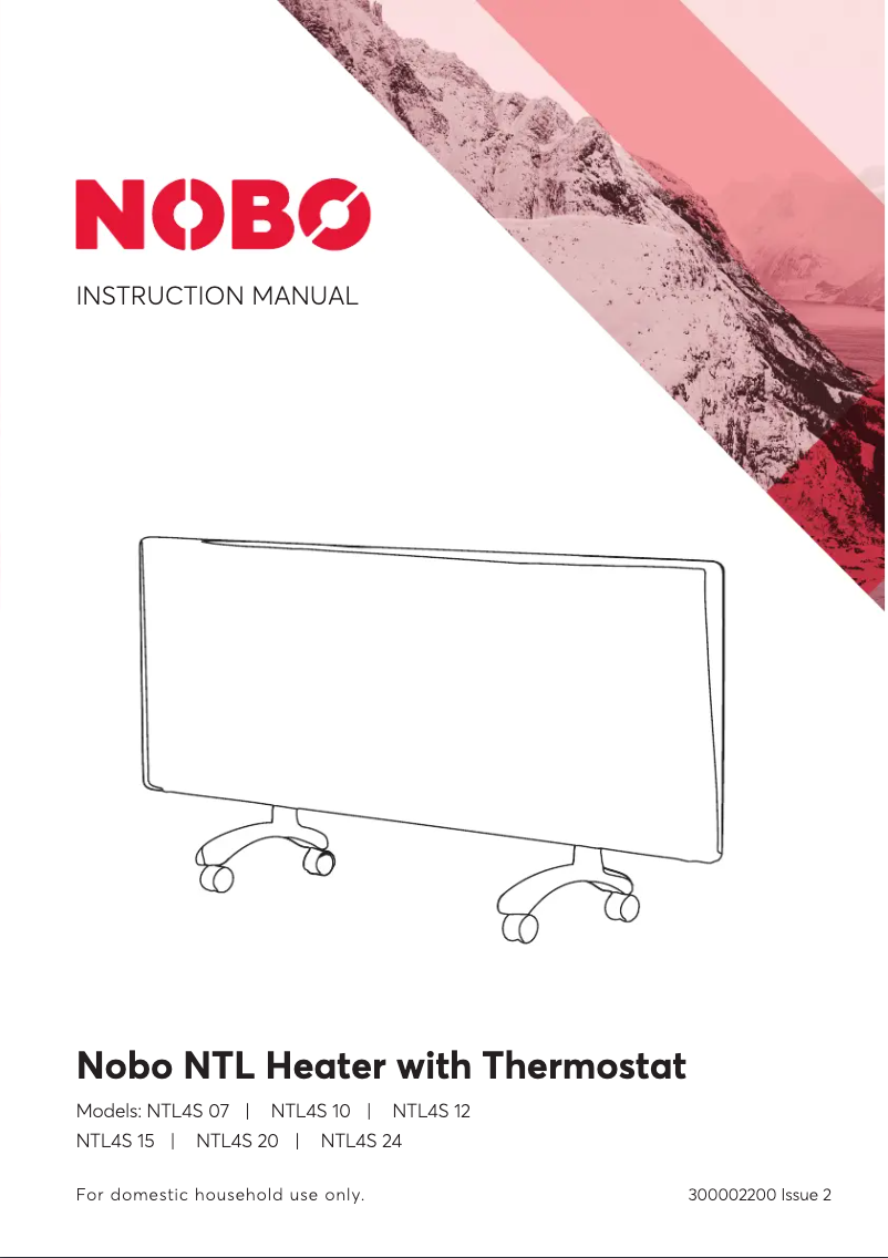 Imagen de la primera página del manual del dispositivo NTL4S07-FS40