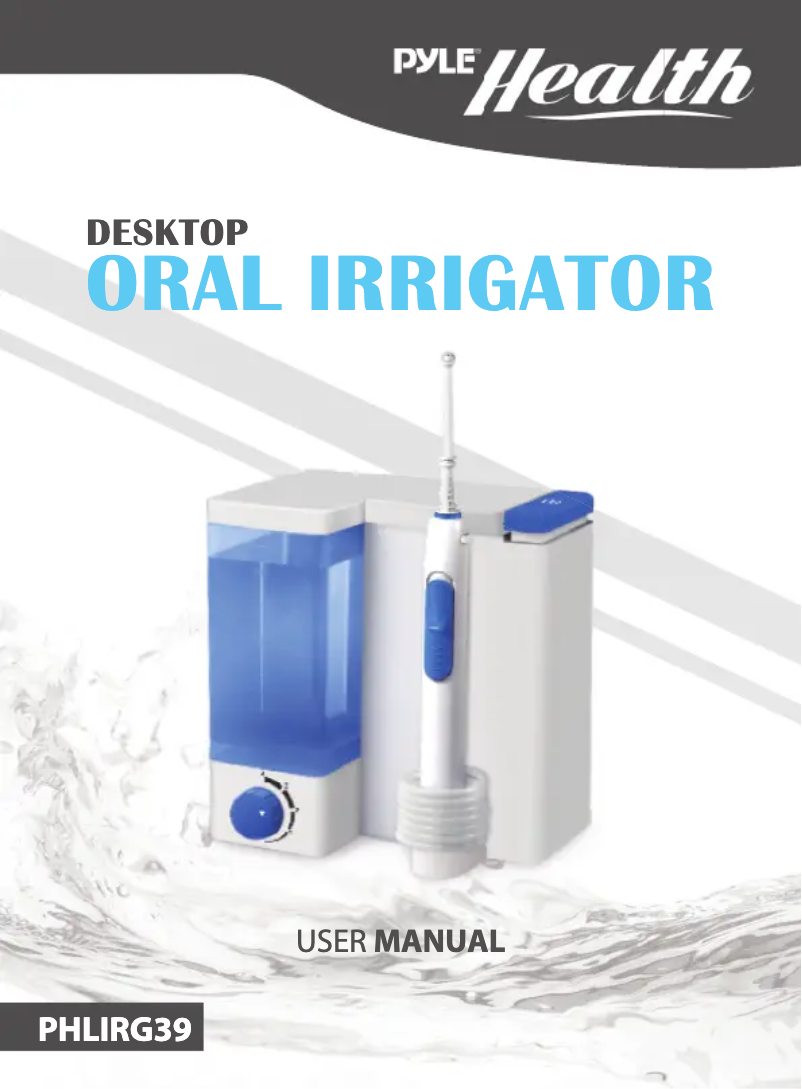 Imagen de la primera página del manual del dispositivo PHLIRG39