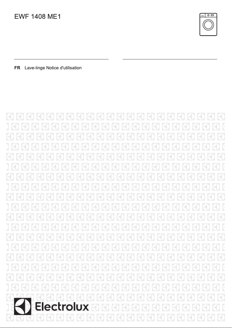 Página 1 del manual Manual de usuario Electrolux EWF1408ME1