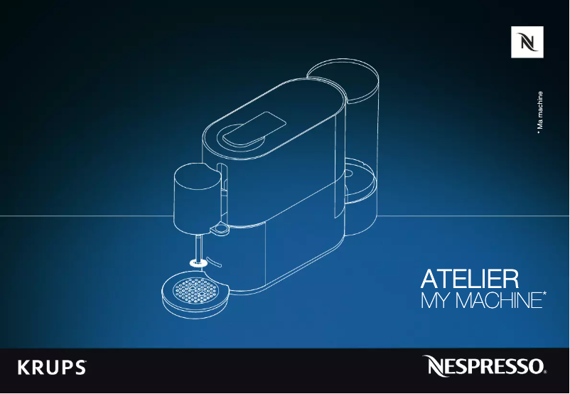 Página 1 del manual Ficha técnica Krups Nespresso Atelier XN8908