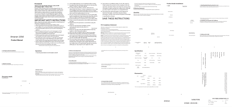 Imagen de la primera página del manual del dispositivo 100d