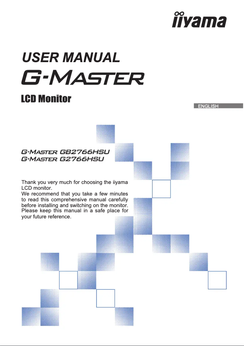 Imagen de la primera página del manual del dispositivo G-Master G2766HSU