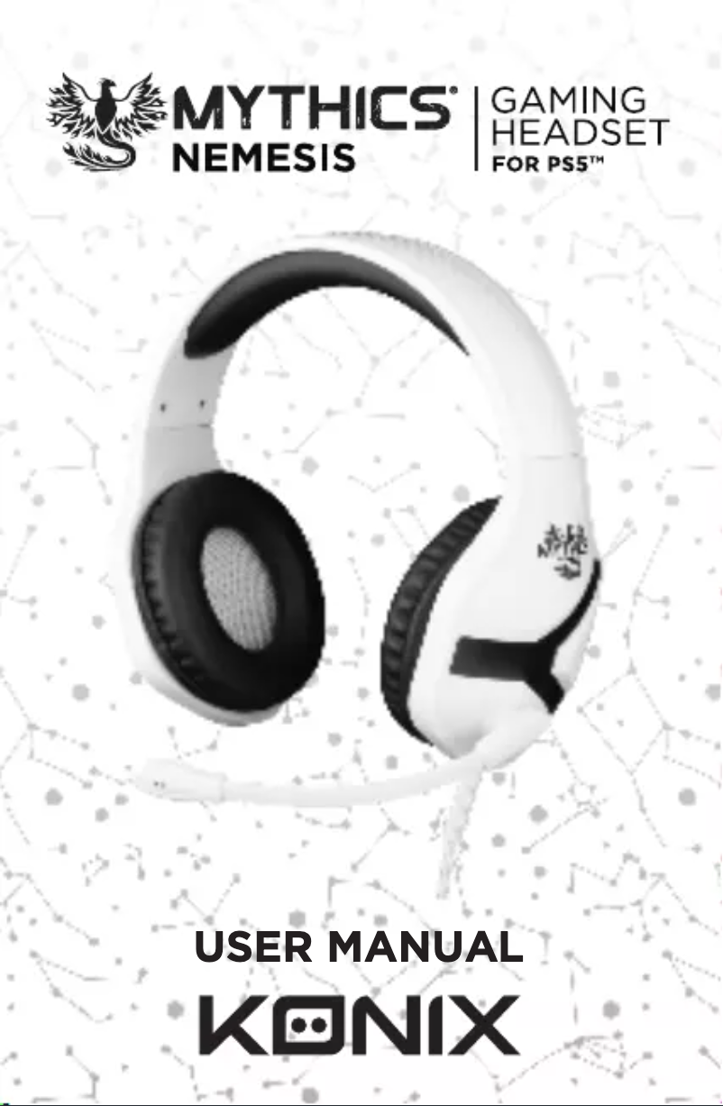 Página nº 1 - Manual de usuario Konix Mythics Nemesis KX-GH-NMS-P5