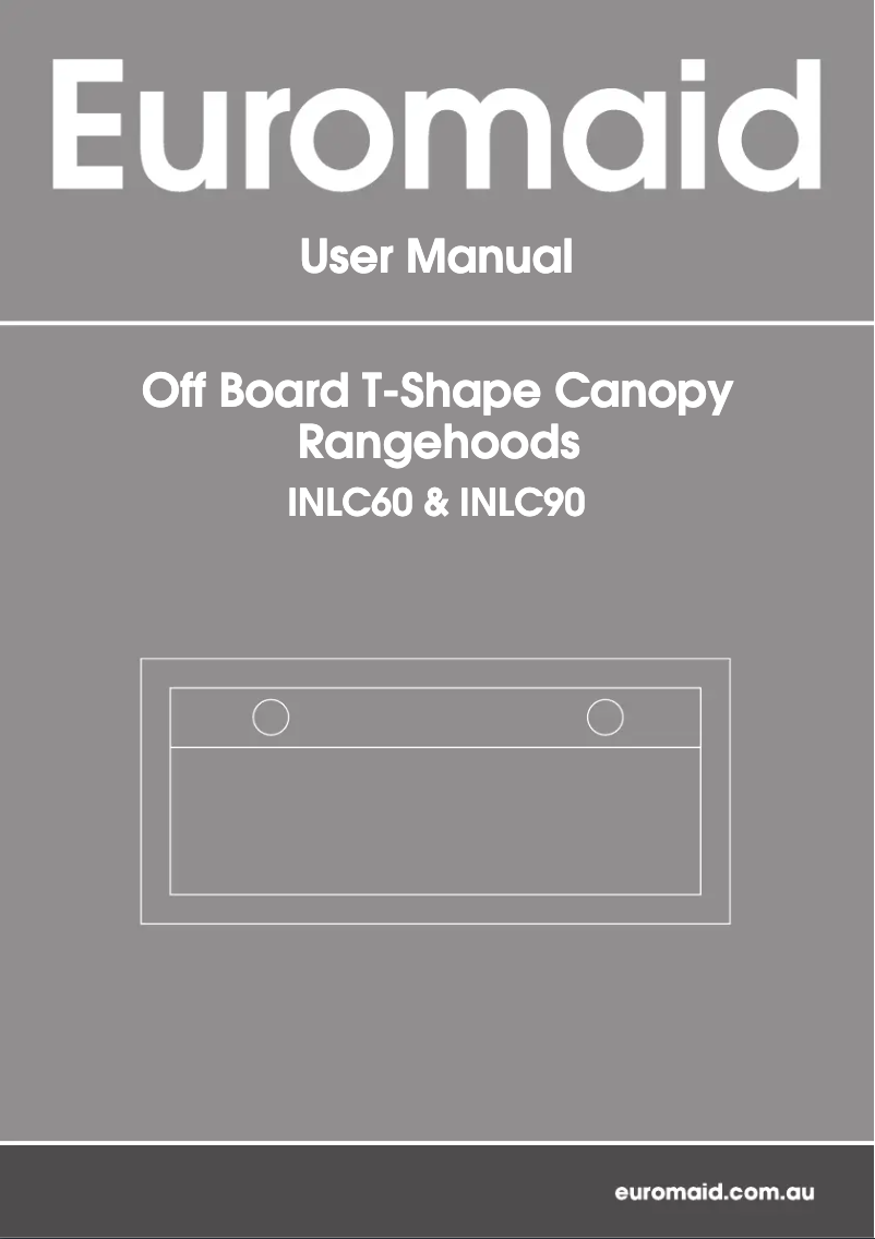 Página 1 del manual Manual de usuario Euromaid INLC90