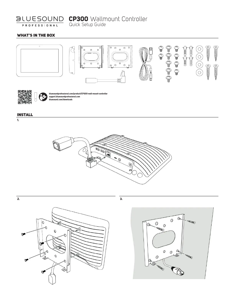 Imagen de la primera página del manual del dispositivo CP300