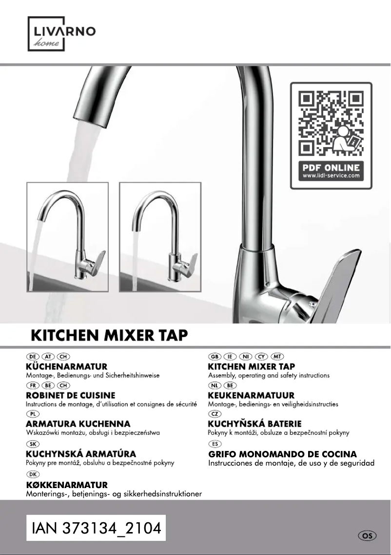 Página 1 del manual Manual de usuario Livarno Lux IAN 373134