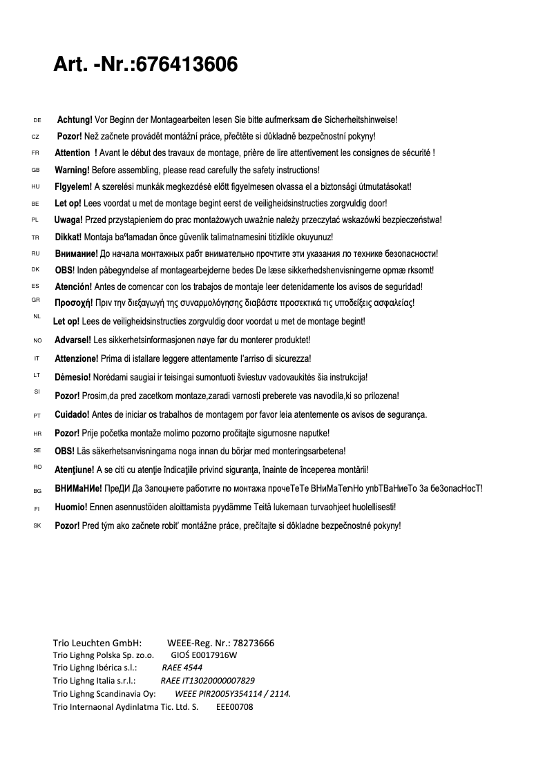 Imagen de la primera página del manual del dispositivo Catoki 676413606