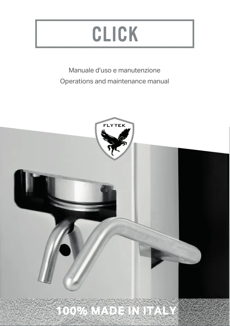 Imagen de la primera página del manual del dispositivo Click