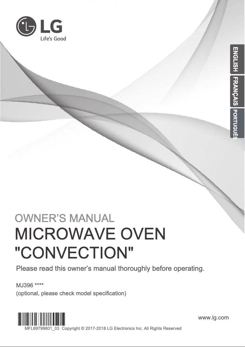 Imagen de la primera página del manual del dispositivo MJ3965BCS